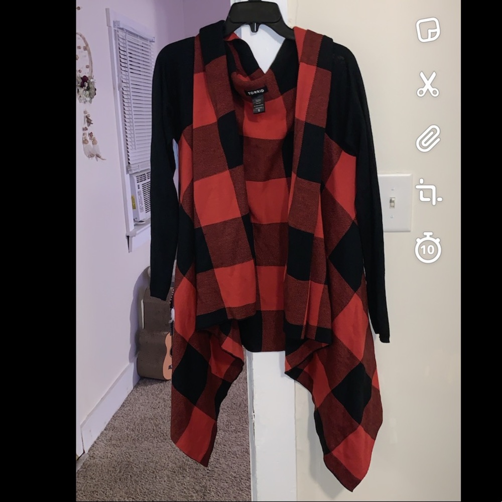 Plaid Torrid Cardigan